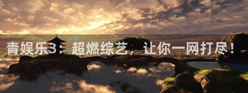 泰达娱乐体育app下载：青娱乐3：超燃综艺，让你一网打尽！